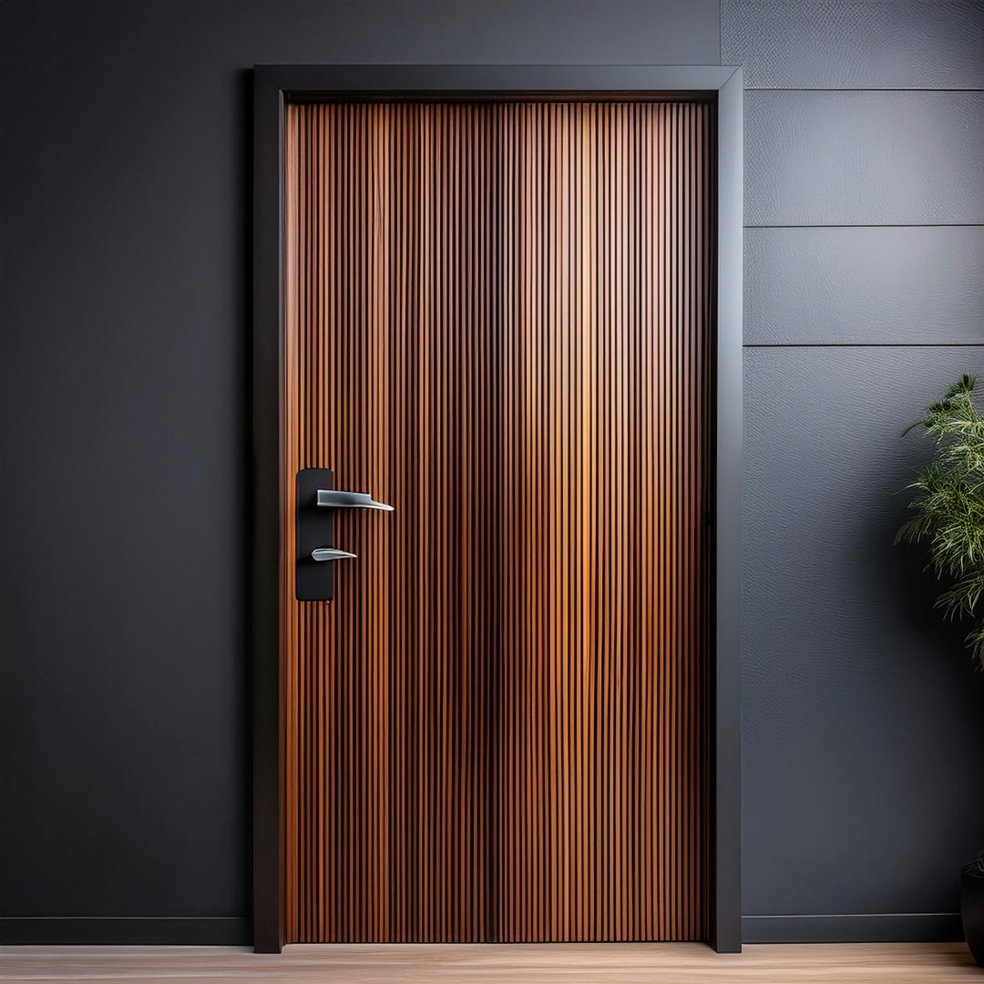 Custom HEXcores Wood Panel Door